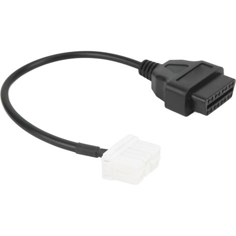 Câble convertisseur de diagnostic OBDII mâle/femelle 12 broches de remplacement pour Tesla Model SX 2012-2015 (1/5)
