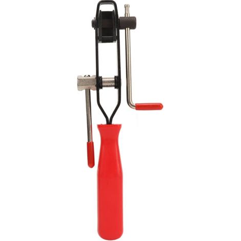 Pince à colliers de serrage de soufflet de cardan, outil ergonomique et facile à utiliser, en acier et plastique, pour joints homocinétiques automobiles.