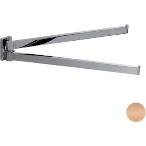 COLOMBO DESIGN Look b1612 porta salviette doppio  snodo 33,5 cm vintage codice prod: B16120VL (1/2)