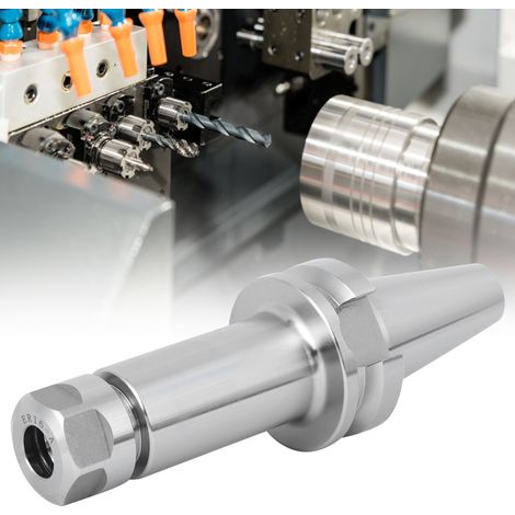 CNC-Werkzeughalter Spannzangenfutter Werkzeughalter Fräs- und Drehmaschinenwerkzeuge Hohe Genauigkeit 40Cr BT30 ER16 100 (1/5)