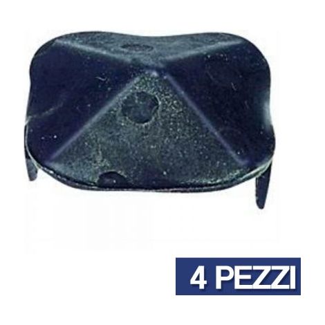 CHIODO ORNAMENTALE ACCIAIO 2 PUNTE MM 20X20 37540/4