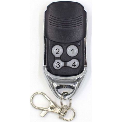 Télécommande universelle sans fil 4 boutons pour porte de garage – Fréquence 433,42 MHz – Distance 50-100 m – Compatible avec récepteurs RTS (1/5)
