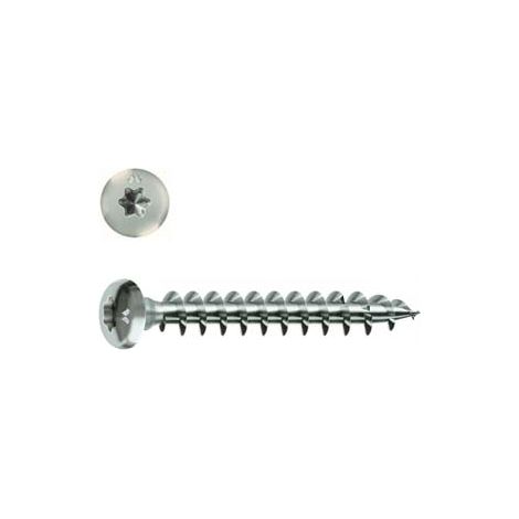 VITI PANEL-VIT PV TESTA CILINDRICA CON COLLARE TORX ACCIAIO CHROMITING- - ø mm.5x25 - 200 pezzi MUSTAD