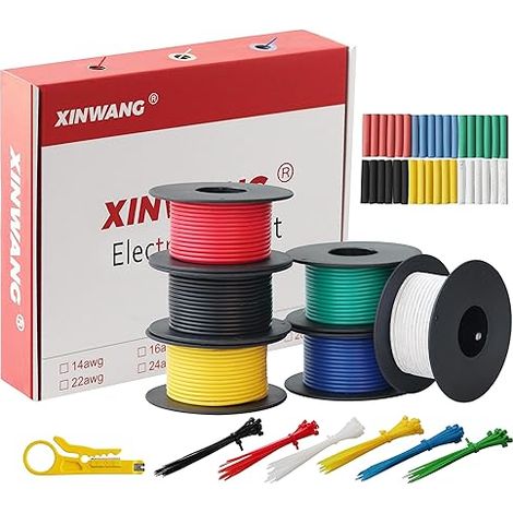 22AWG 0.35mm² PVC Wire Kit (1/4)