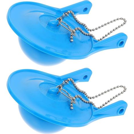 2 pièces Kit de Réparation Toilette Clapet (1/5)