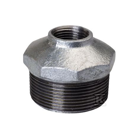 Reducción N4 NR45 2.5X5/4 galvanizado