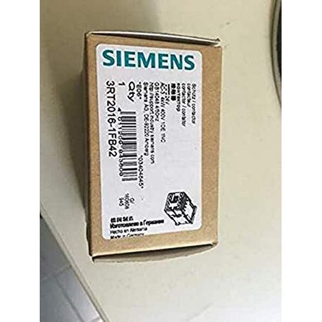 Contactor eléctrico Siemens 3rt2016-1fb42 9A 400V DC