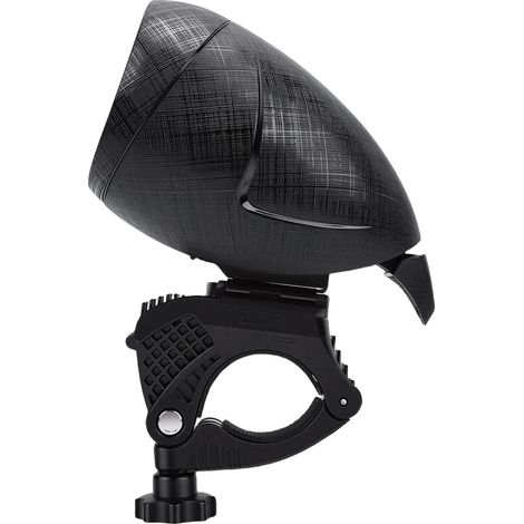 Klaxon électrique pour vélo avec lumière, puissance sonore de 80 à 108 dB, antivol, étanche IP65, à installer soi-même, avec télécommande pour guidon et télécommande. (1/5)