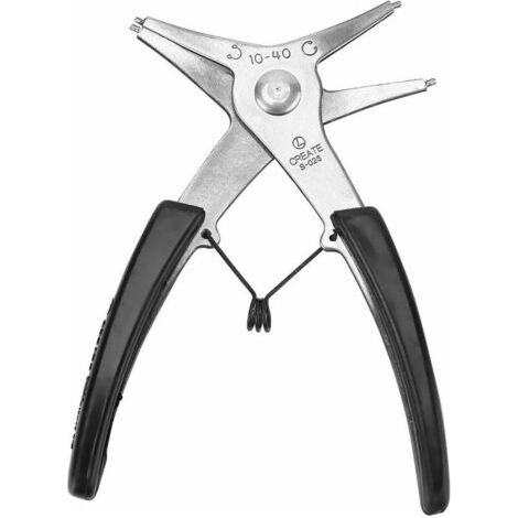 Pince à circlips double, pince et jeu de pinces Utiliser une pince à circlips Dépose de l'outil de remontage des circlips intérieur et extérieur, (1/5)