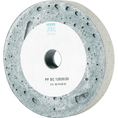 PFERD TOOLS Poliflex Scheibe SC Ø 125x20mm Bohrung-Ø 20mm Bindung PUR Weich SIC80 (1/2)