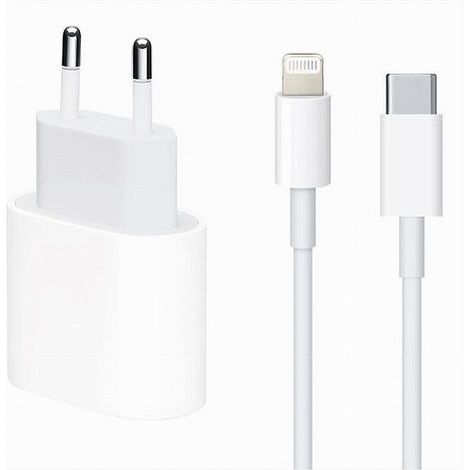 Trade Shop - LIGHTNING-KABEL-LADEGERÄT-KIT 20 WATT 3000 MA SMARTPHONE CA-S047 - (1/3)