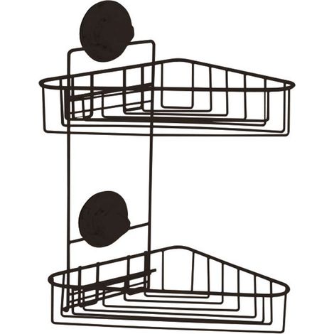 Compactor Bestlock - Estante de alambre de esquina, negro RAN9779 (1/3)