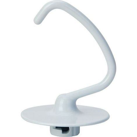 Crochet à pâte pour robot KitchenAid - Accessoire pétrin avec revêtement pour malaxeur Kitchen Aid à tête inclinable et relevable (1/5)