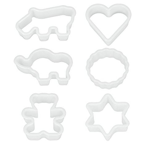 Set 6 forme per biscotti in plastica abs - metaltex (1/2)