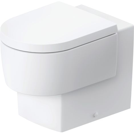 Inodoro de pie Duravit Balcoon, Back-to-Wall (adosado a la