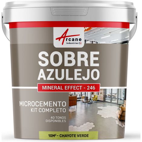 Microcemento sobre azulejos