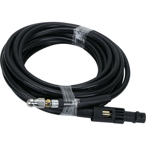 Tuyau de vidange flexible pour nettoyeur de tuyaux tuyau de nettoyage d'égout pour nettoyeur haute pression outil de drainage de nettoyage de voiture de 8 m (1/5)