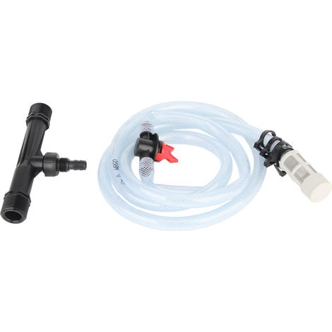 Injecteur d'engrais en plastique efficace avec tube d'irrigation goutte à goutte pour pelouse, jardin et serre, 2,5 cm (1 pouce). (1/5)