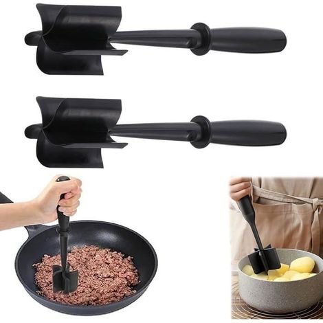 2 Pièces Hachoir à viande presse purée Broyeur de Pommes pour Fruits, Légumes, Aliments pour Bébés viande (1/5)