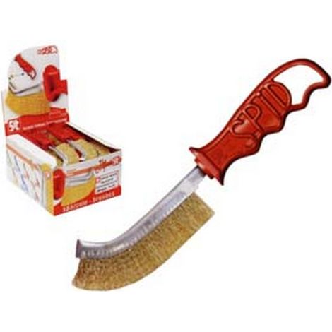24PZ SPAZZOLE SPID IN ACCIAIO OTTONATO ARO 30