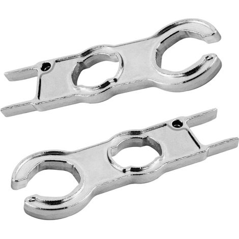 2 Pièces De Clé MC4 Pour Connecteur PV Cle à Molette MC4 Set De Jeu De Clé Plate à Molette Pour Connecteur PV MC4 Convient Pour le Montage et le Démontage Des Connecteurs MC-4 (1/3)