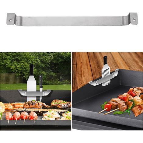 Support de spatule pour plaque de cuisson Blackstone en acier inoxydable (taille moyenne) (1/5)