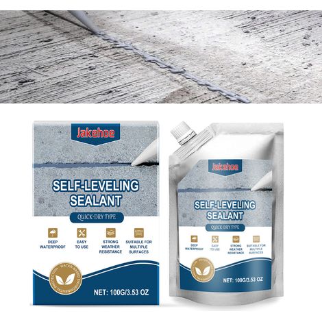 Mastic imperméable pour fissures, adhésif de réparation de joints imperméable, mastic d'étanchéité, enduit de remplissage, convient aux panneaux