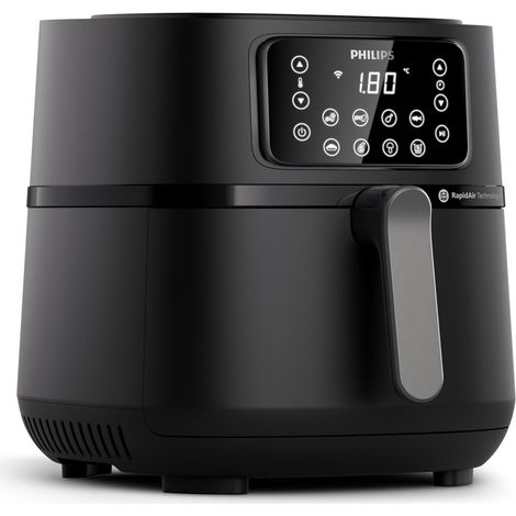 Friteuse sans huile - PHILIPS - Airfryer Connecté XXL HD9285/96 Série 5000 - 7,2L - 6 personnes - 16 préréglages - Noir (1/3)