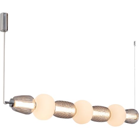 Lampada a sospensione Caro LED cromata milagro ML0366 (1/5)