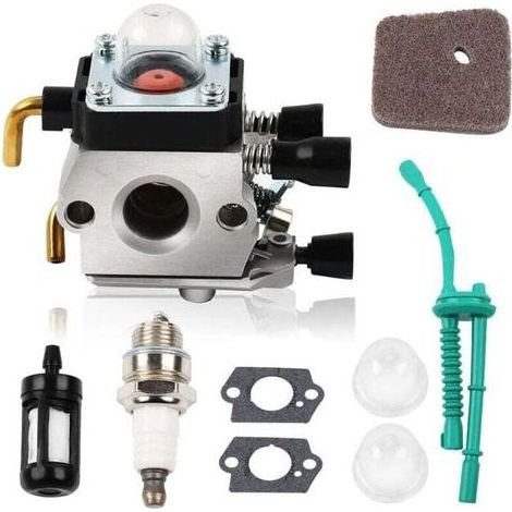 Kit carburateur pour STIHL FS55 FS55R FS55RC FS38 KM55 HL45 KM55R filtre à air kit pilote carburant kit bougie (1/5)