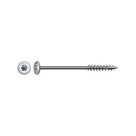 Spax Vis bois Tête disque TORX T30 6X120 Filetée sur 68 4CUT WIROX - 1 pièce (1/2)