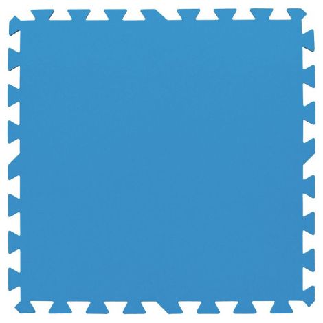 TAPPETINI SOTTO PISCINA pz.9 cm.50X50 MATTONELLA PUZZLE COMPONIBILE BESTWAY (1/8)