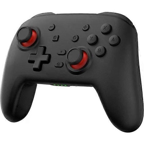 Manette de jeu sans fil Bluetooth avec vibrations somatosensorielles pour Nintendo Switch/Switch Pro - Noire S07 Noire (1/2)