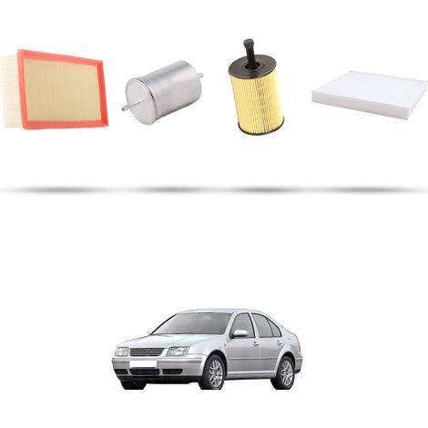 Kit tagliando 4 filtri compatibile con Vw Bora 2.3 v5 110kw dal 1998 (1/5)