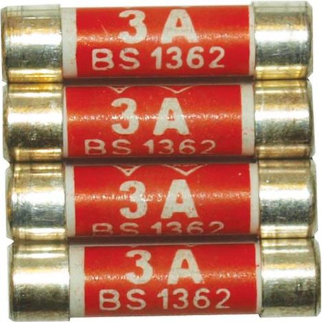 Dencon SP3 Fuses 3 Amp x 10 SP3 DCN1583