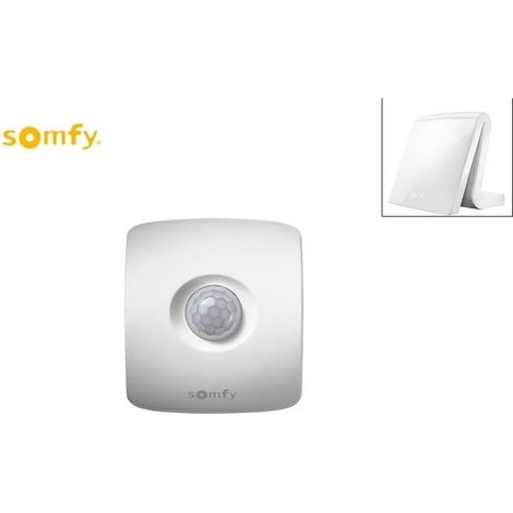 Somfy – Détecteur de mouvement io pour TaHoma – Portée 10m – Fixation murale – Notification en temps réel – Intégration domotique