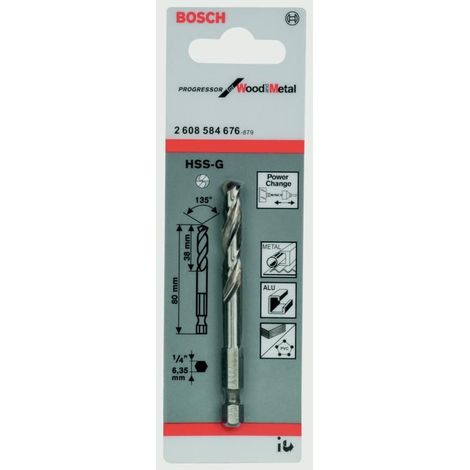 Bosch HSS-G Pilot Drill Bit  - 2608584676