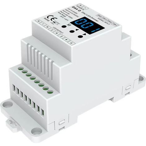 DALI 4-channel constant voltage regulator 5 A 12-24 V DA4-D