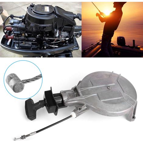 Ersatz-Seilzugstarter für Außenbordmotoren, passend für Yamaha Pioneer 2-Takt 4 PS/5 PS/6 PS
