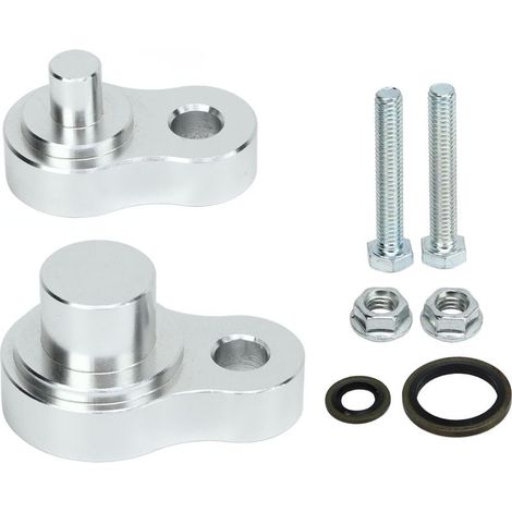 Jeffergarden Kit de blocage AC arrière en alliage d'aluminium pour climatisation, remplacement du jeu de joints d'étanchéité pour Saturn Outlook 20072017 (1/4)