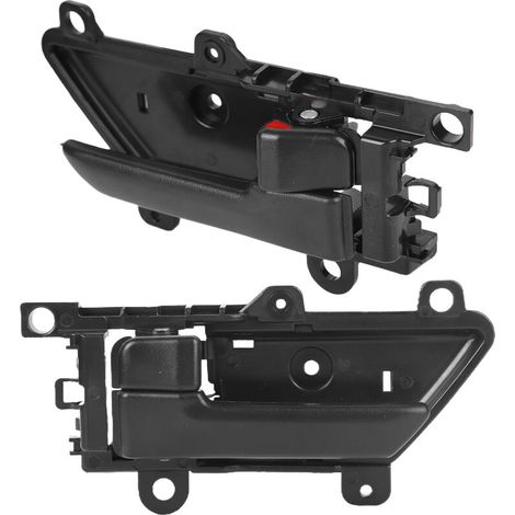 Poignée de Porte de Voiture, 2 Pièces Poignée de Porte Intérieure Automatique Poignée de Porte Intérieure Intérieure de Voiture Remplacement 82610-3J000 pour Hyundai Veracruz Ix55 07-12