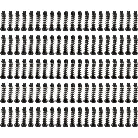 100 Pièces Attaches de Fixation pour Dissipateur Thermique 18.6mm, Clips de Montage en Plastique pour Refroidisseur, Kit de Raccords (1/5)