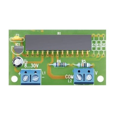 VOLTCRAFT Adattatore dell’intervallo di misura per misuratore a pannello 70004, 200 V (100 mV - 199,9 V)