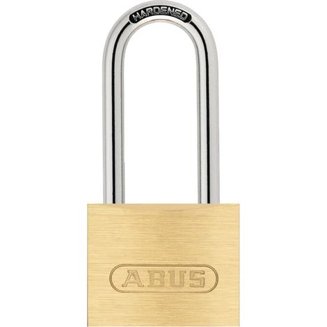Abus Vorhangschloss 703/40HB40 vs. Schlossköprer Messing Bügel gehärteter Stahl