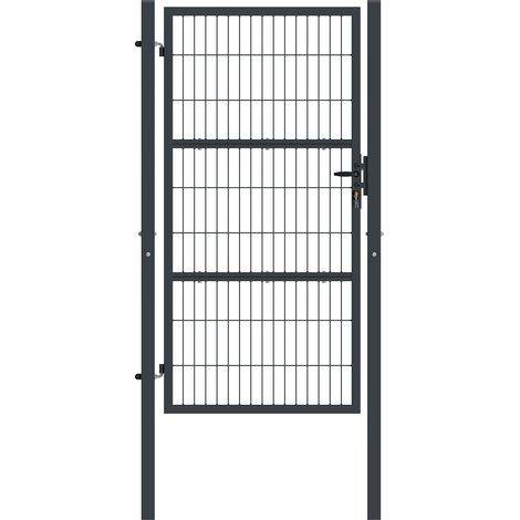 Puerta de malla 1m RAZO Alt.180cm gris (1/5)