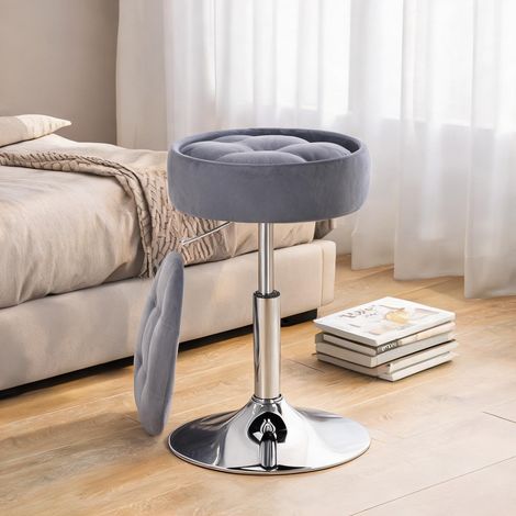 Tabouret de bar réglable de 49 à 65 cm 39 x 39 x 65 cm (1/5)