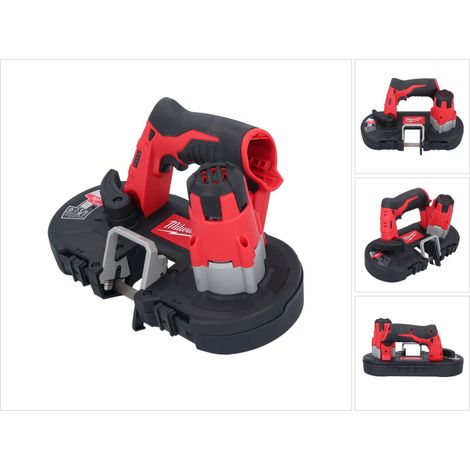 M12 BS-0 - SEGA A NASTRO 12V TAGLIO 41X41MM CON LAMA 18TPI - Senza Batteria - MILWAUKEE (1/5)