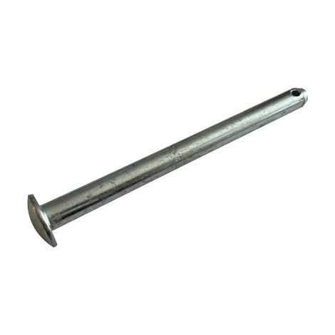 Moncoffrage – Axe goupille percé à tête bombée zingué Ø 14 mm – Longueur 170 mm – Pour béton armé – Conditionnement à l'unité