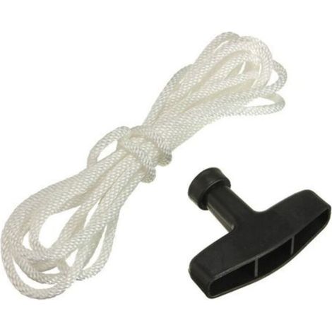 Corde de lanceur à Rappel,Corde de Démarreur à Rappel,Corde de Démarrage pour Tondeuse à Gazon,Corde de Traction pour Pièces de Tondeuse à Gazon Debroussailleuse Tronçonneuse Pièces de Moteur