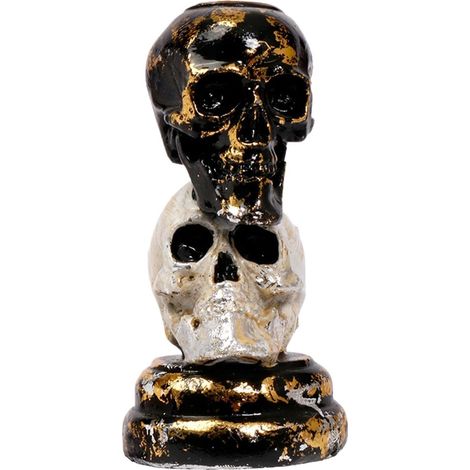 Porte-Bougies d'halloween Décoration de Table Bicolore effrayante Horreur Halloween Porte-bougies Pour Maison Salon Chambre à Coucher Cuisine Bureau Table de Bureau Bar Fêtes Vacances (1/5)